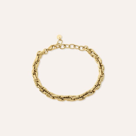Bracciale Catena Lady Code Acciaio Dorato - Bracciali Donna | Stroili