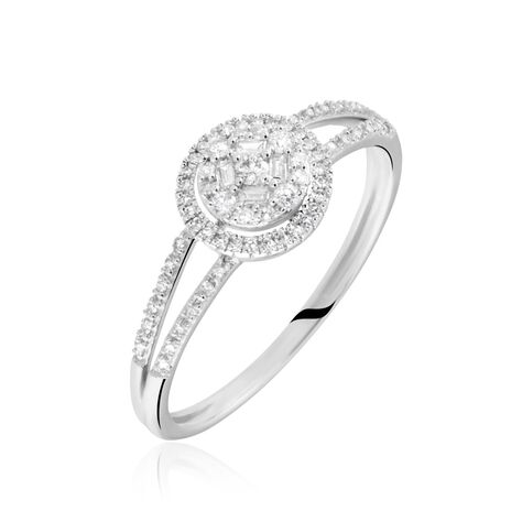 Anello Solitario Sophia Oro Bianco Diamante - Anelli con Pietre Donna | Stroili