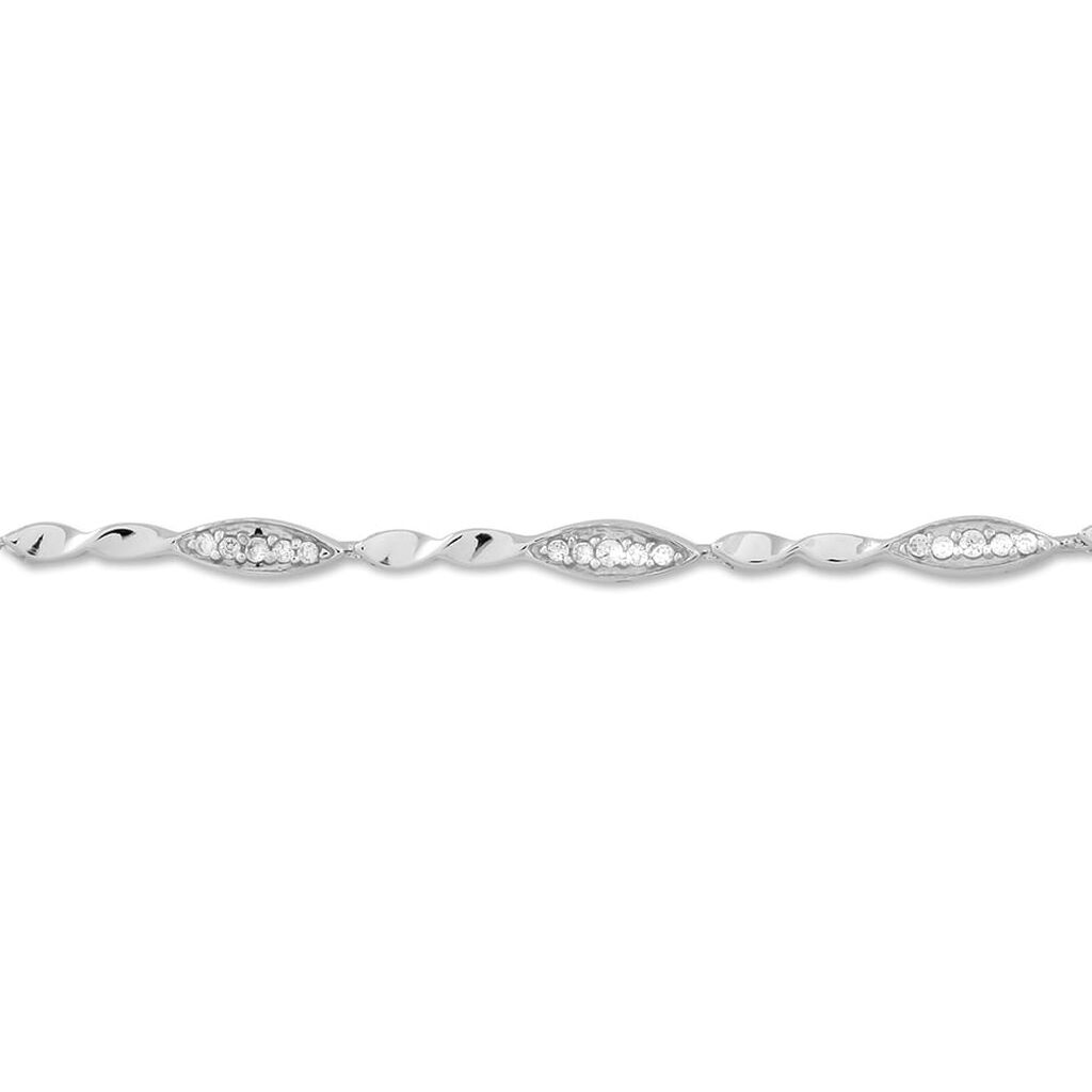 Bracciale Silver Shine Argento Rodiato Cubic Zirconia
