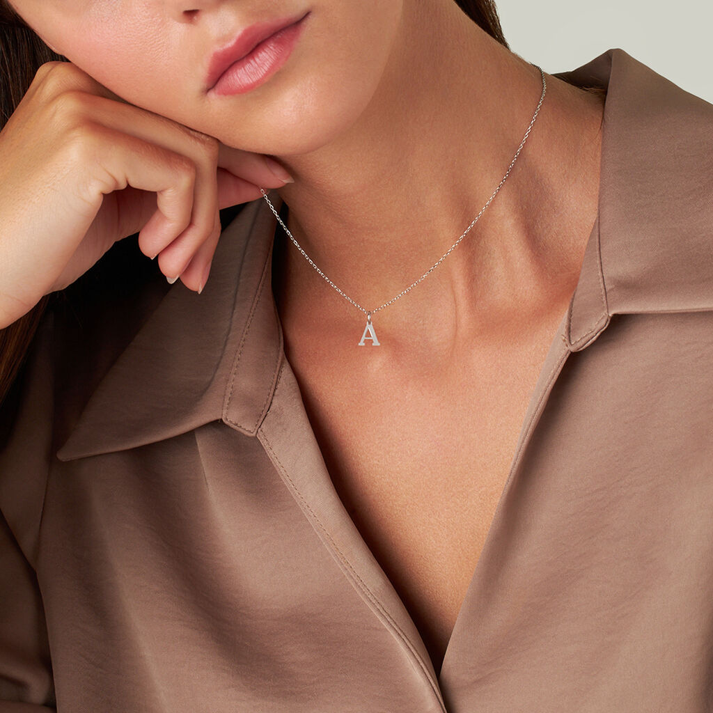 Pendente Poème Oro Bianco - Ciondoli Donna | Stroili