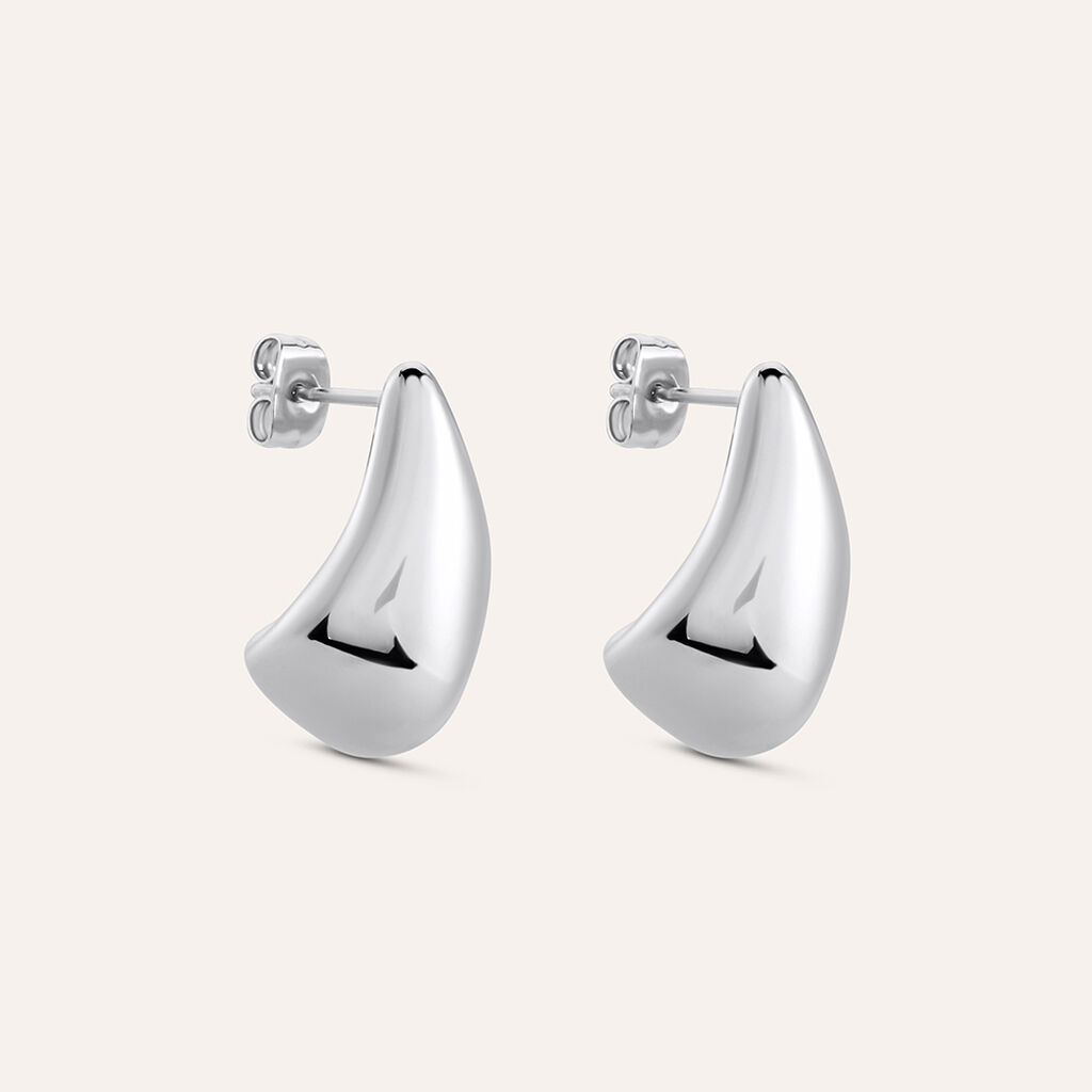 Orecchini Lobo Moonlight Acciaio