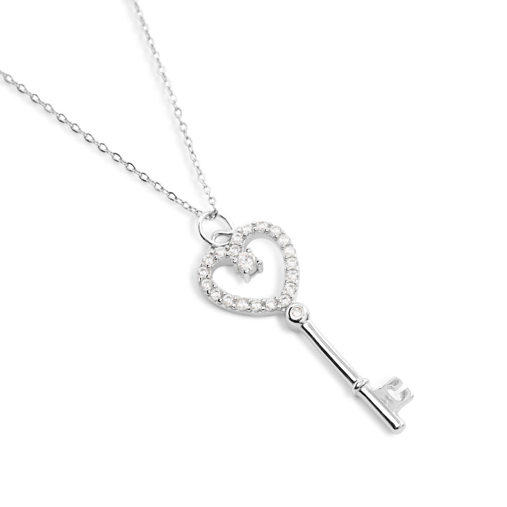 Collana Silver Elegance Argento Rodiato Cubic Zirconia - Collane Donna | Stroili
