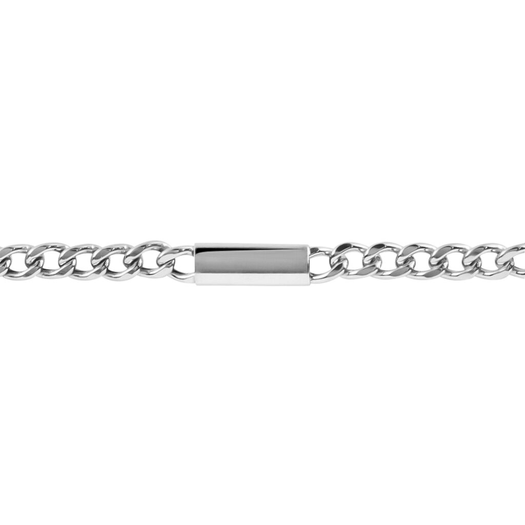 Bracciale Catena L'homme Or Oro Bianco - Bracciali Uomo | Stroili
