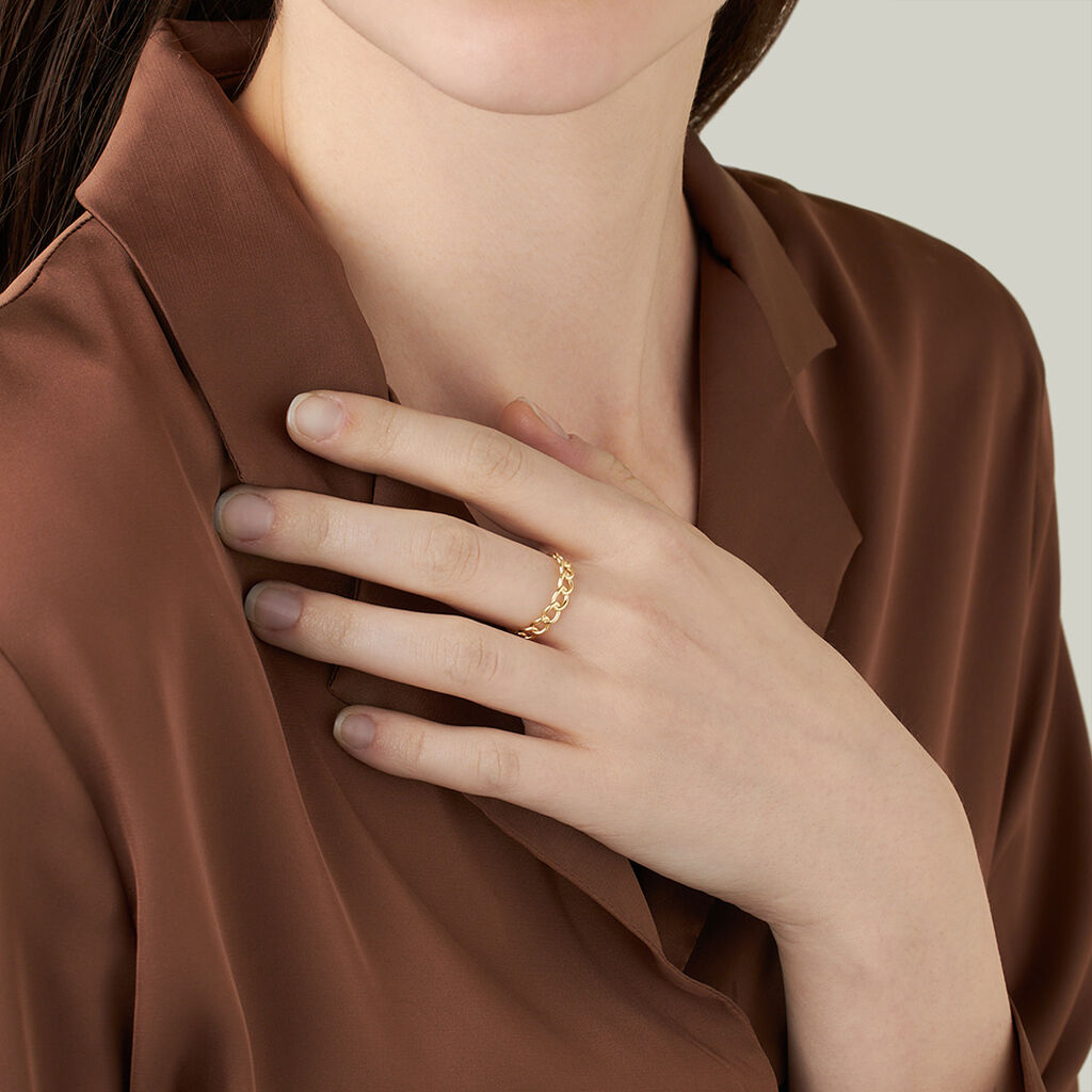 Anello Fascia Beverly Oro Giallo - Anelli Moderni Donna | Stroili