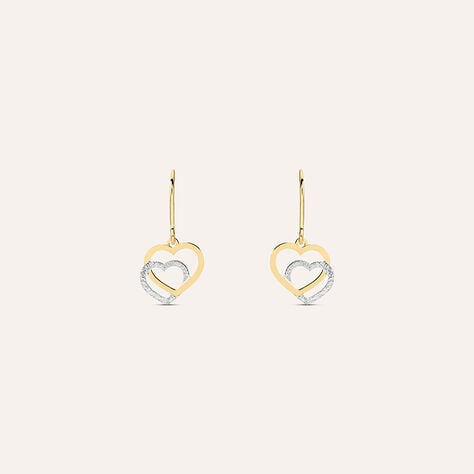 Orecchini Pendenti Beverly Oro Bicolore - Orecchini Pendenti Donna | Stroili
