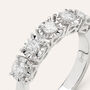 Anello Riviere Diamotion Oro Bianco Diamante
