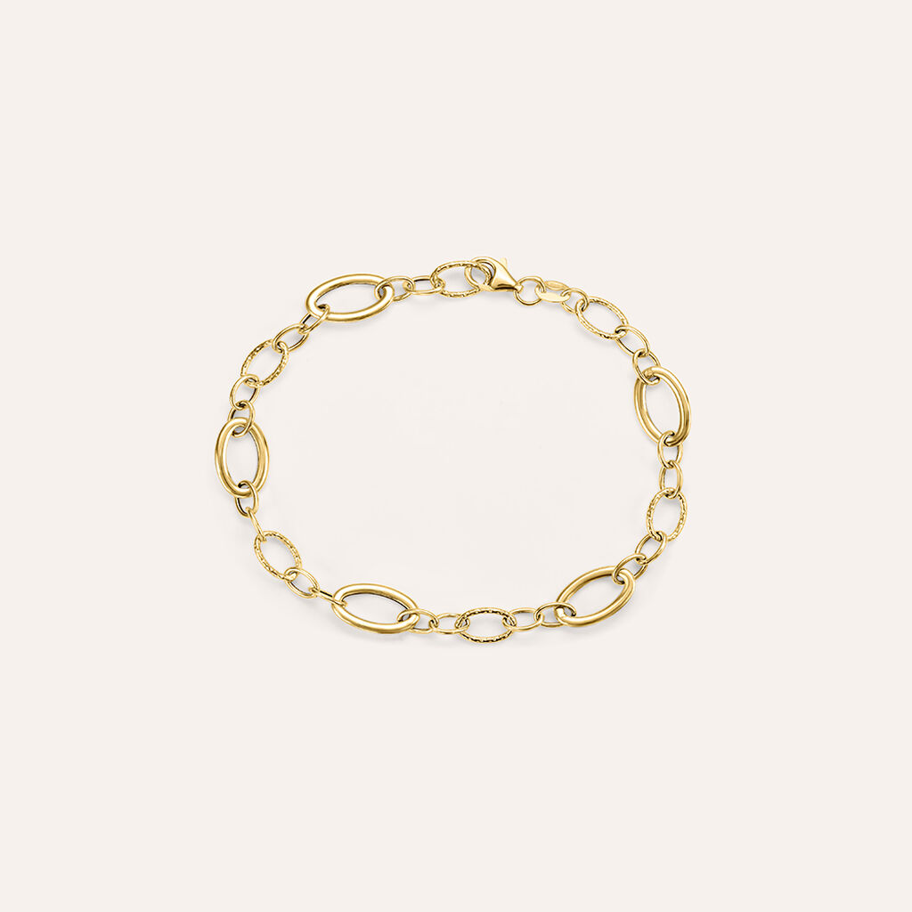 Bracciale Catena Gold Essence Oro Giallo