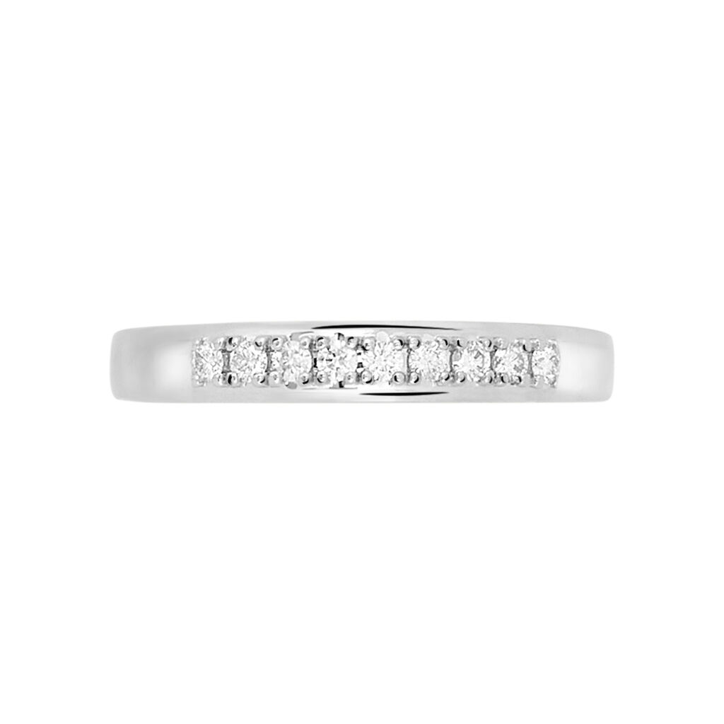 Anello Riviere Firmamenti Oro Bianco Diamante - Anelli Riviere Donna | Stroili