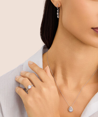 Bracciale Tennis Silver Elegance Argento Rodiato Cubic Zirconia