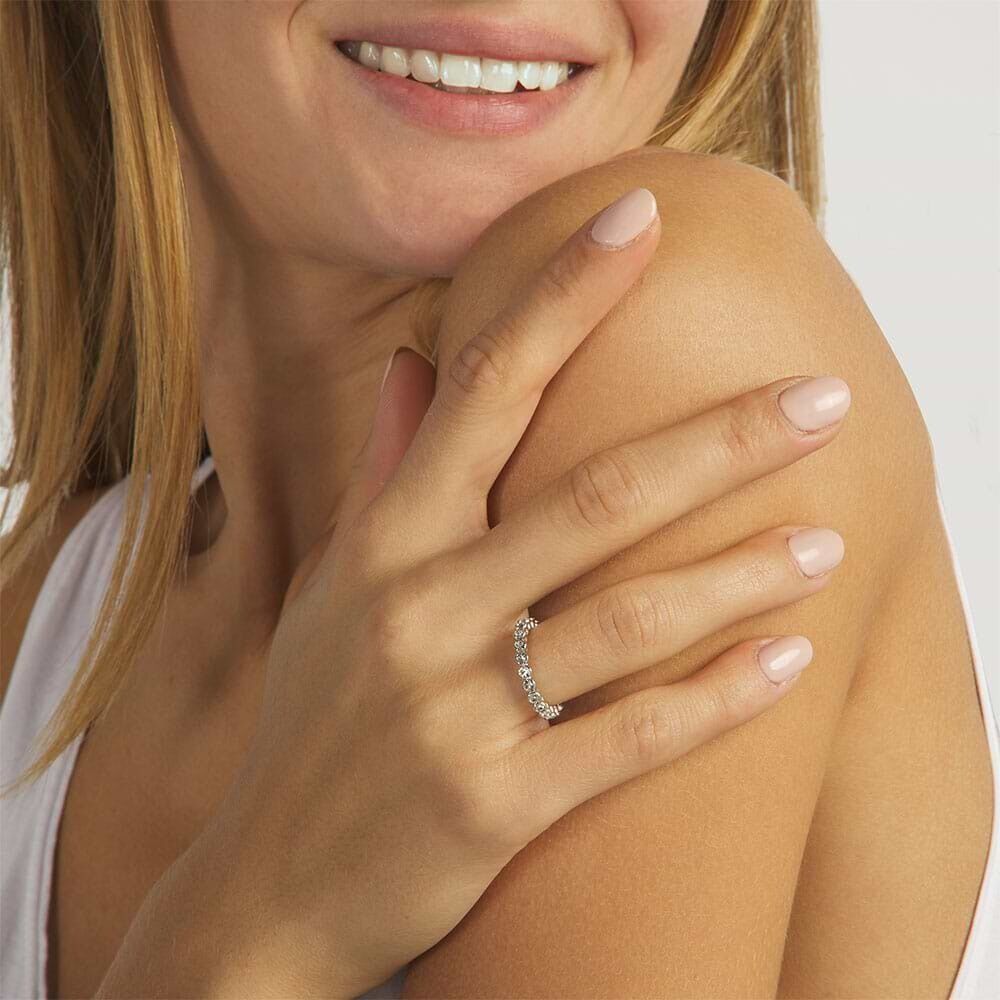 Anello eternity stroili oro online