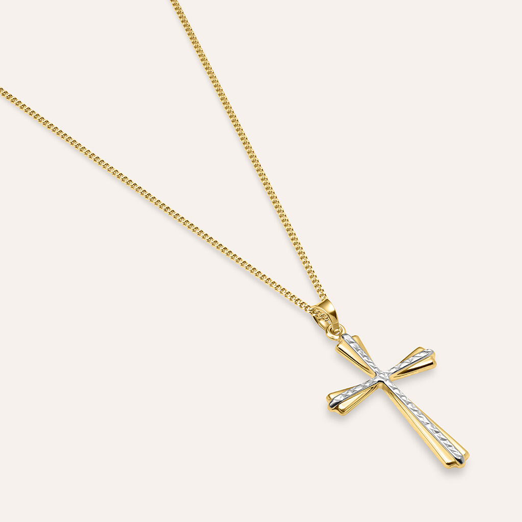 Pendente Holy Oro Bicolore - Ciondoli Unisex | Stroili