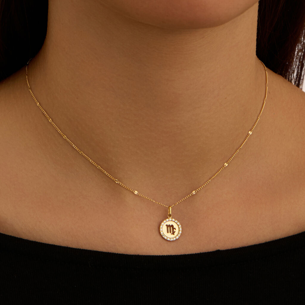 Pendente Poème Oro Giallo Cubic Zirconia