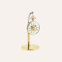 Set Orologio Meccanico da Tasca Capital in Metallo e Stand in Metallo