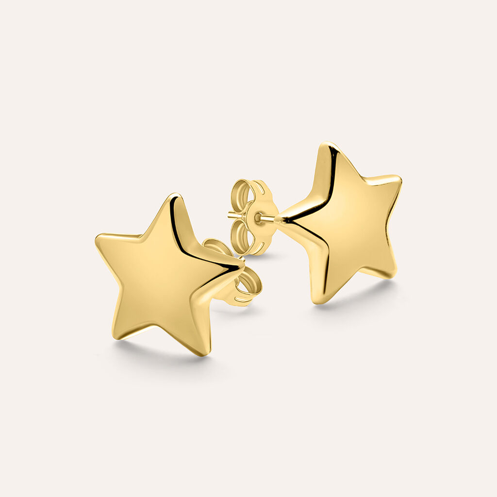 Orecchini Lobo Gold Essence Oro Giallo - Orecchini a Lobo Donna | Stroili