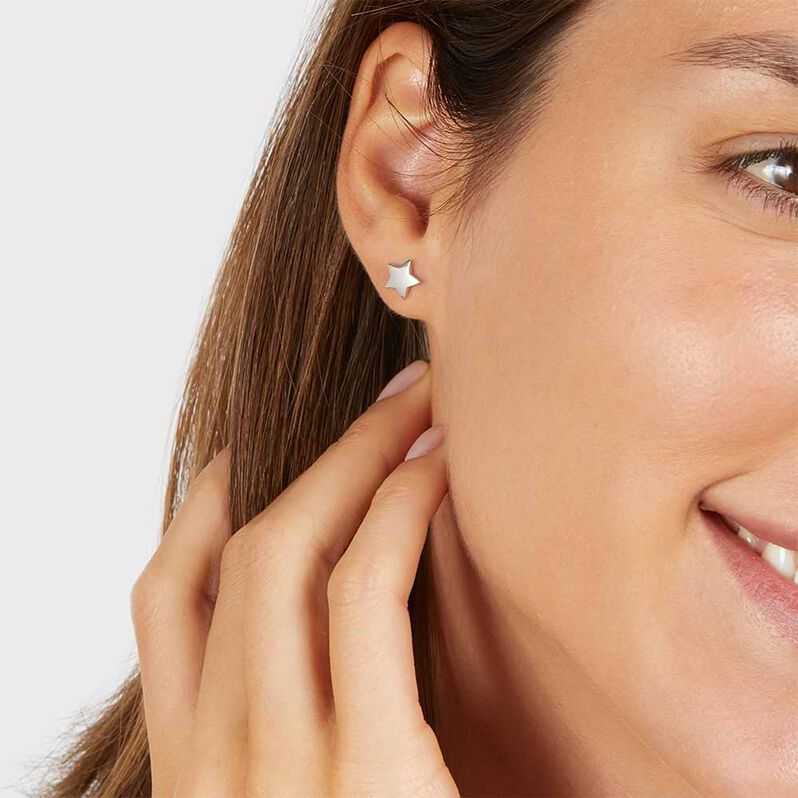 Orecchini Lobo Silver Collection Argento Rodiato - Orecchini a Lobo Donna | Stroili