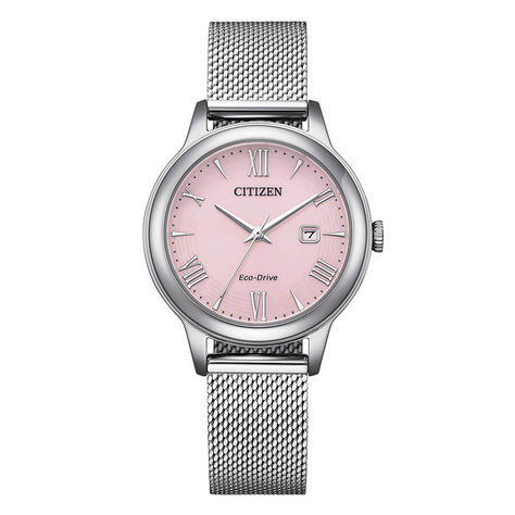 Orologio Eco Drive Citizen Ore Felici Ew2621-75x - Orologi a Maglia Milanese Donna | Stroili