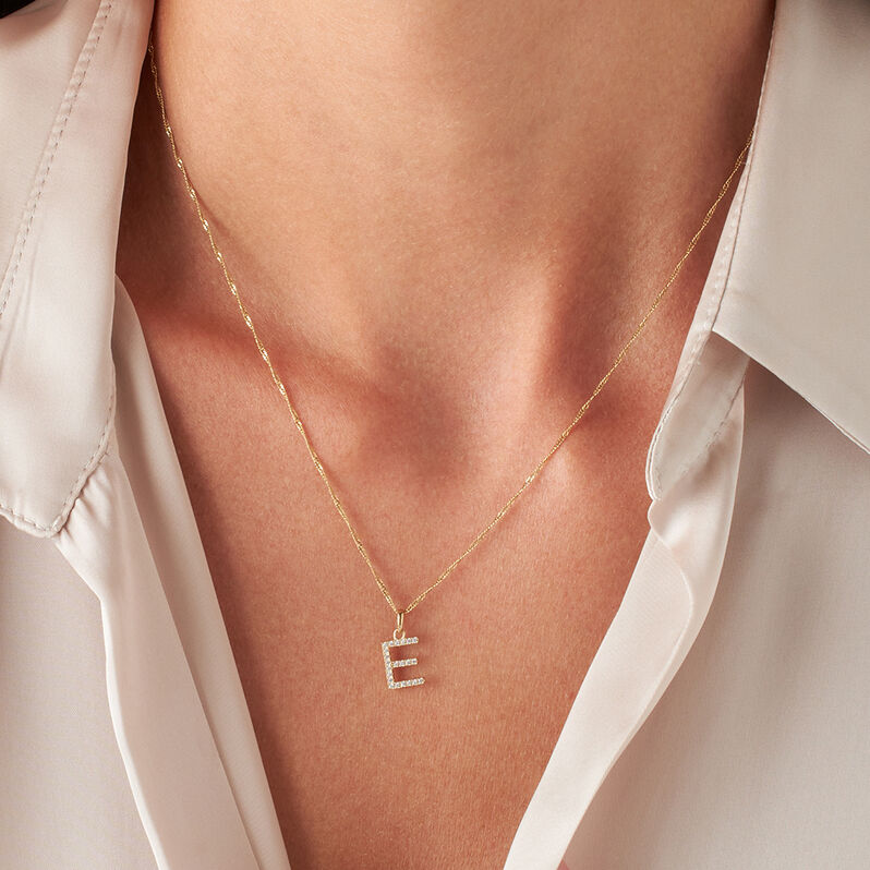 Pendente Poème Oro Giallo Cubic Zirconia - Ciondoli Donna | Stroili