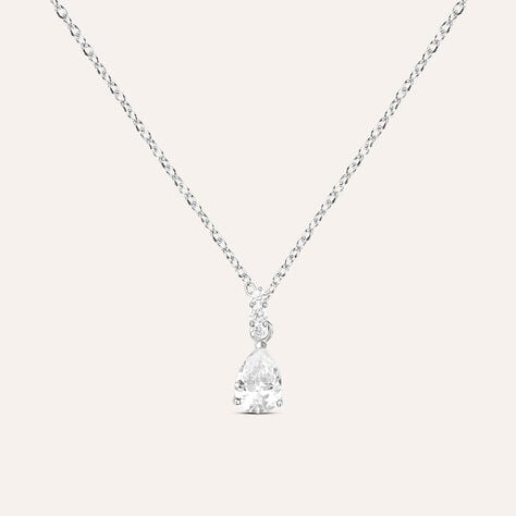 Collana Punto Luce Silver Elegance Argento Rodiato Cubic Zirconia - Collane Punto Luce Donna | Stroili