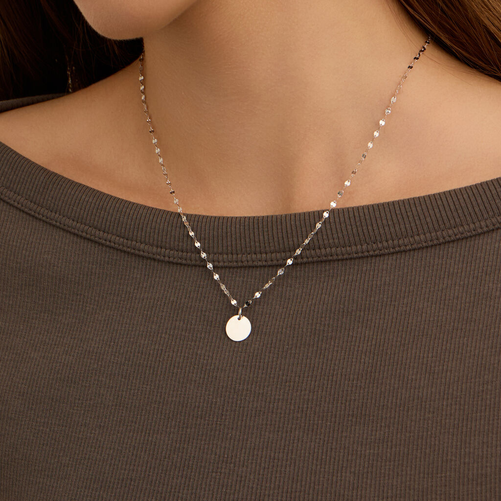 Pendente Poème Oro Bianco