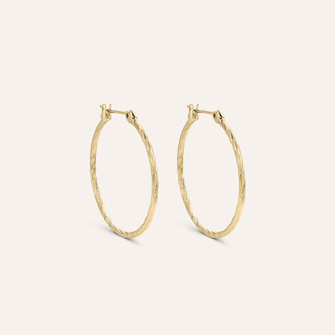 Orecchini A Cerchio Golden Dream Placcato Oro Giallo - Orecchini a Cerchio Donna | Stroili