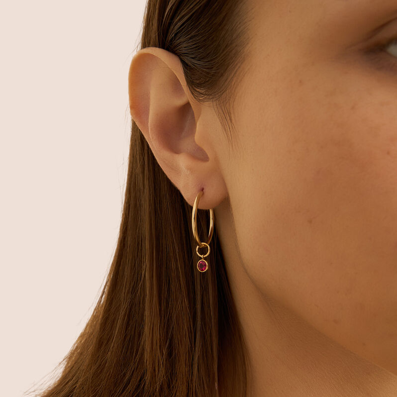 Charm Toujours Oro Giallo Cubic Zirconia - Orecchini Componibili Donna | Stroili