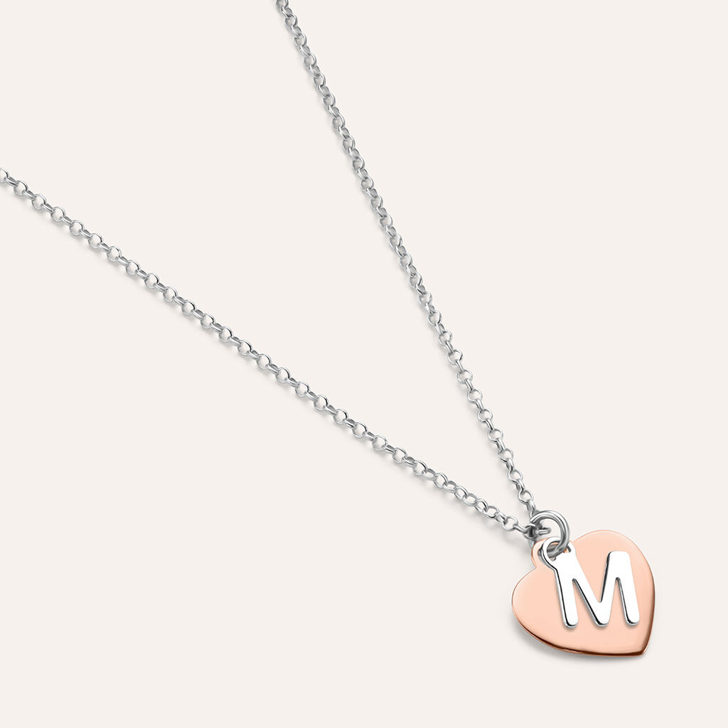Collana Silver Collection Argento Bicolore Bianco / Rosa - Collane Donna | Stroili