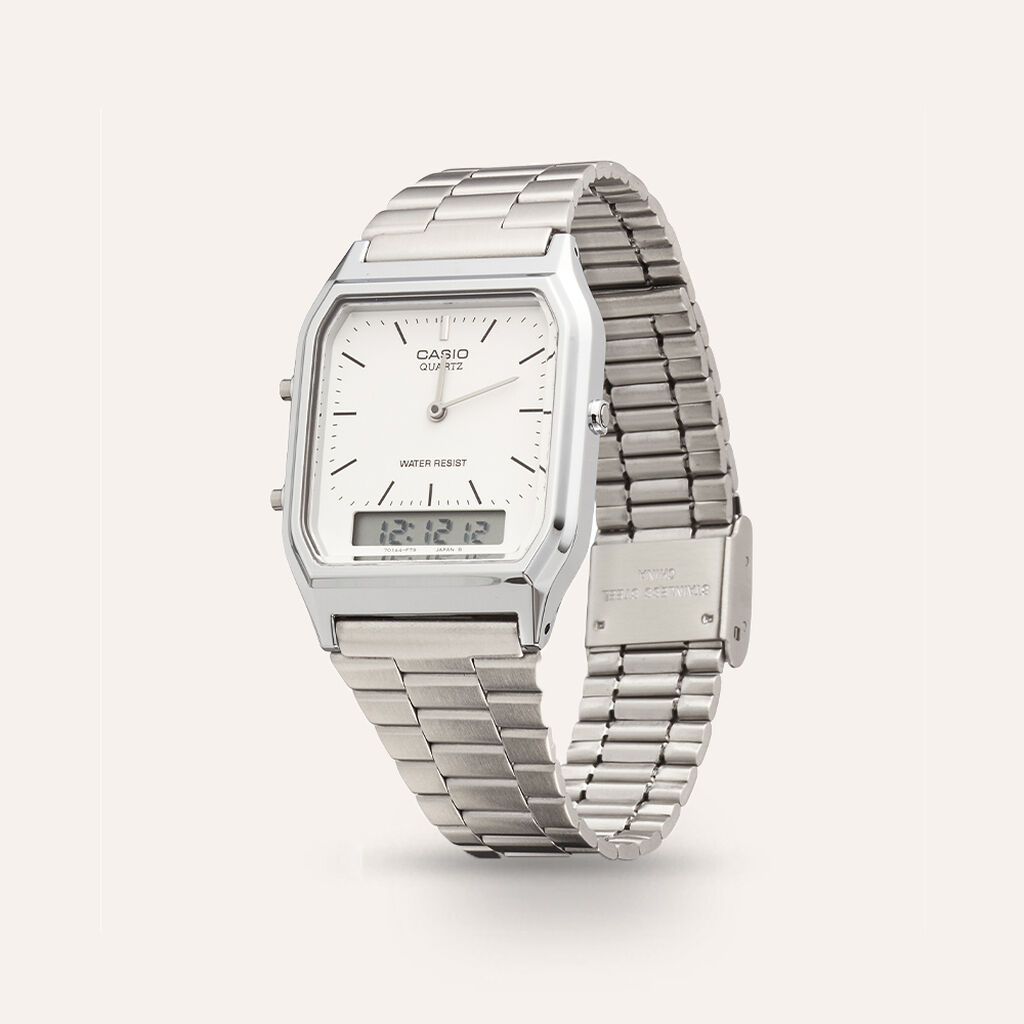 Orologio Al Quarzo Casio Vintage Aq-230a-7dmqyes