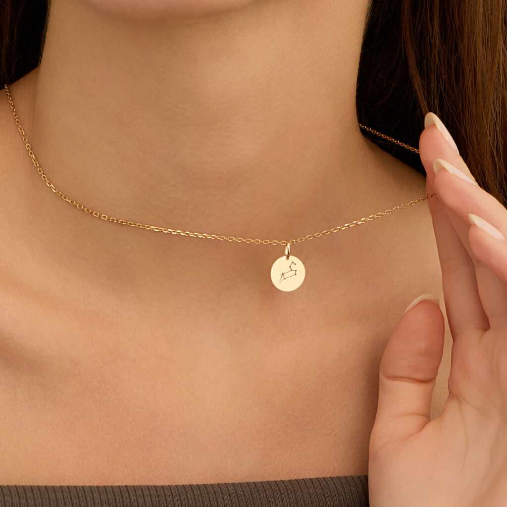 Pendente Poème Oro Giallo Cubic Zirconia