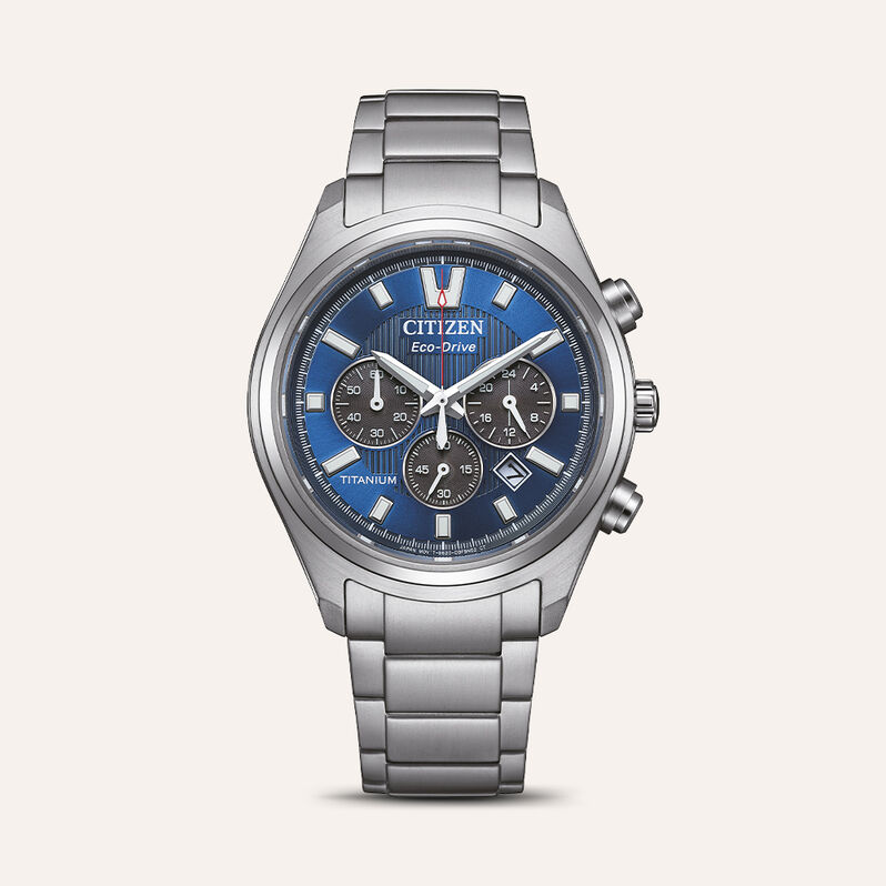 Orologio Eco Drive Citizen Super Titanio Ca4750-51l - Orologi con Datario Uomo | Stroili