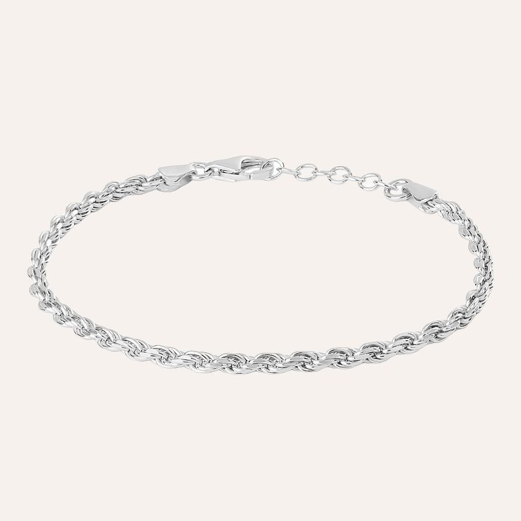 Bracciale Catena Silver Collection Argento Rodiato