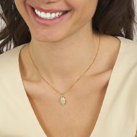 Pendente Holy Oro Giallo - Ciondoli con Incisione Unisex | Stroili