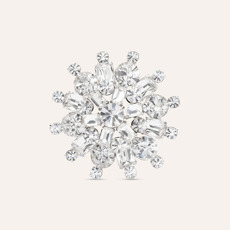 Spilla Romantic Shine Ottone Cristallo - Gioielli Donna | Stroili