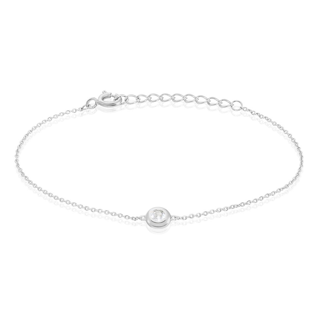 Bracciale Silver Elegance Argento Rodiato Cubic Zirconia