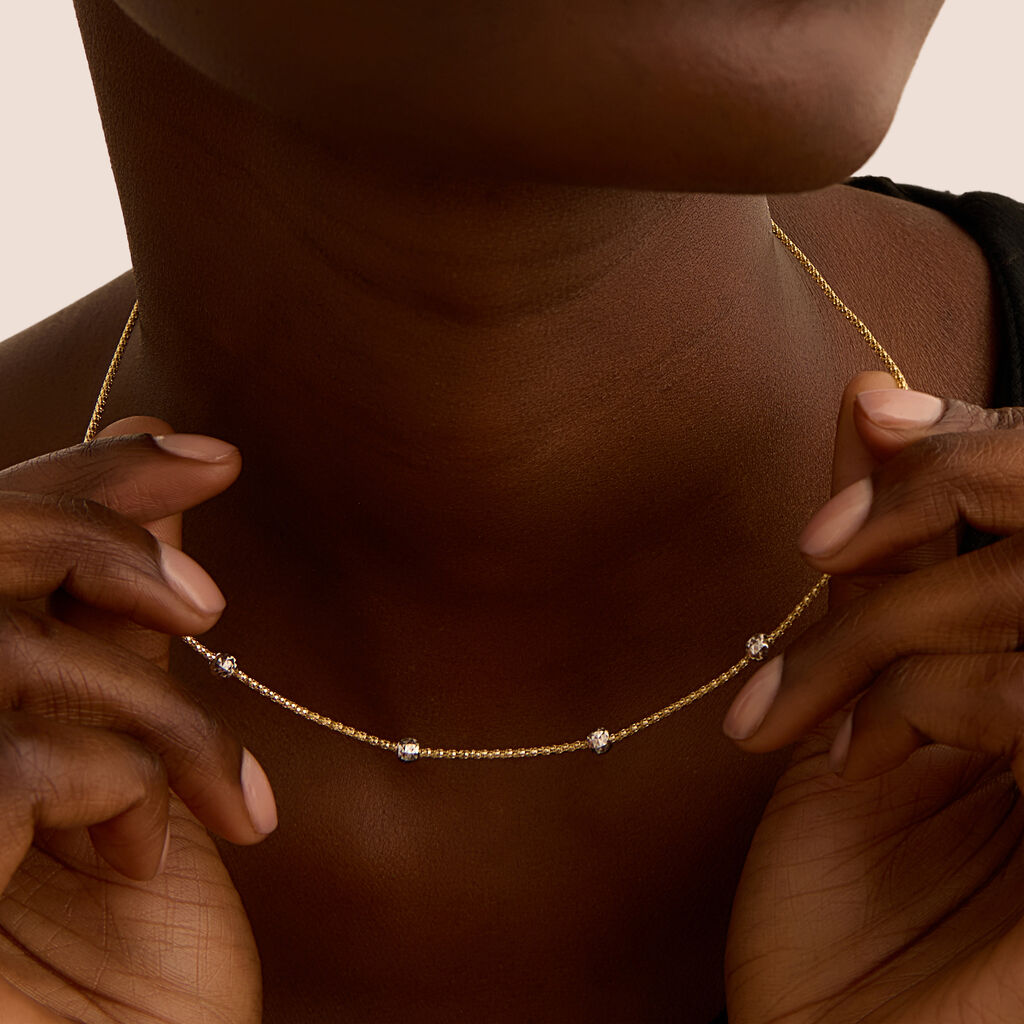 Collana Isabelle Oro Bicolore