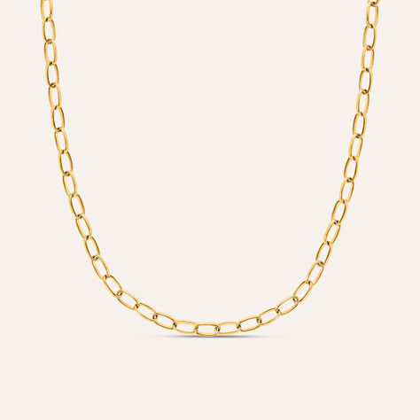 Collana Lady Code Acciaio Dorato - Collane Donna | Stroili
