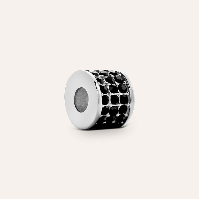 Bead Essential Code Acciaio Cristallo - Beads Uomo | Stroili