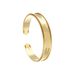 Bracciale bangle raggi in bronzo dorato - Bracciali Donna | Stroili