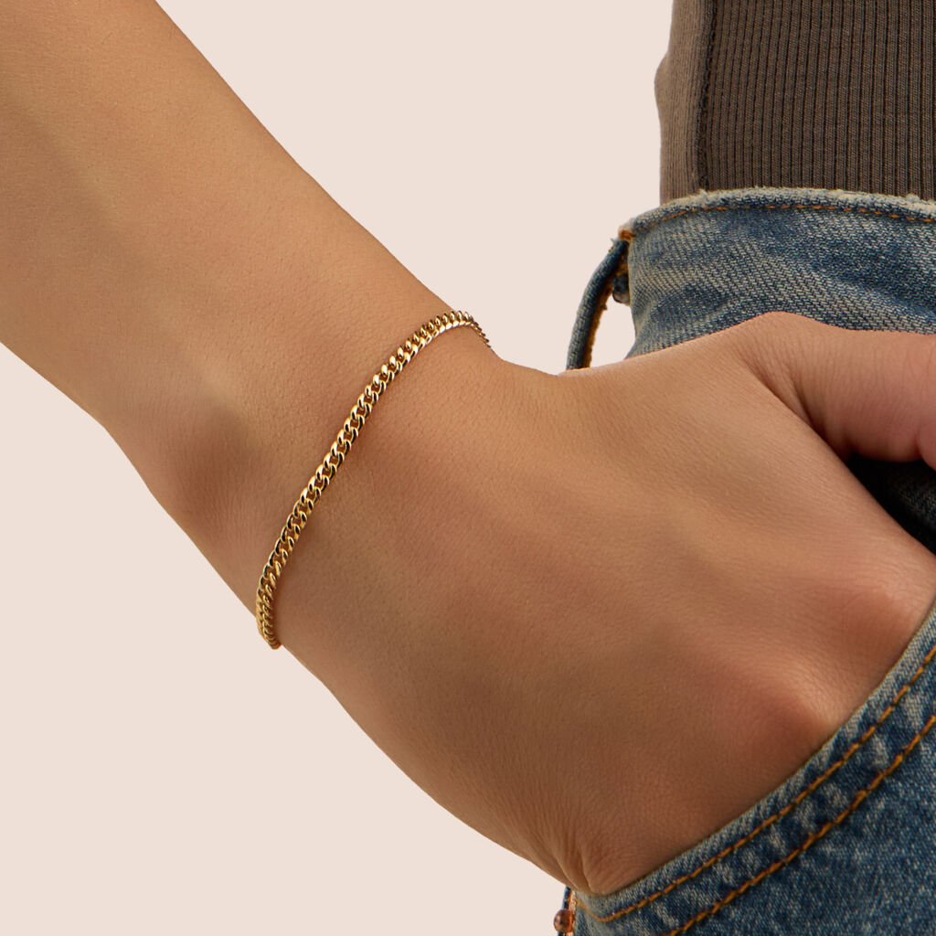 Bracciale Catena Colette Oro Giallo - Bracciali Donna | Stroili