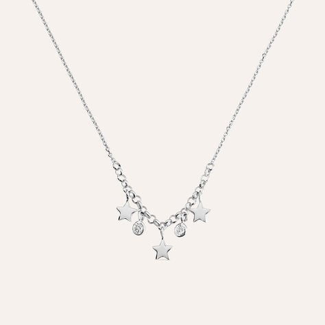 Collana Silver Collection Argento Rodiato Cubic Zirconia - Collane Donna | Stroili