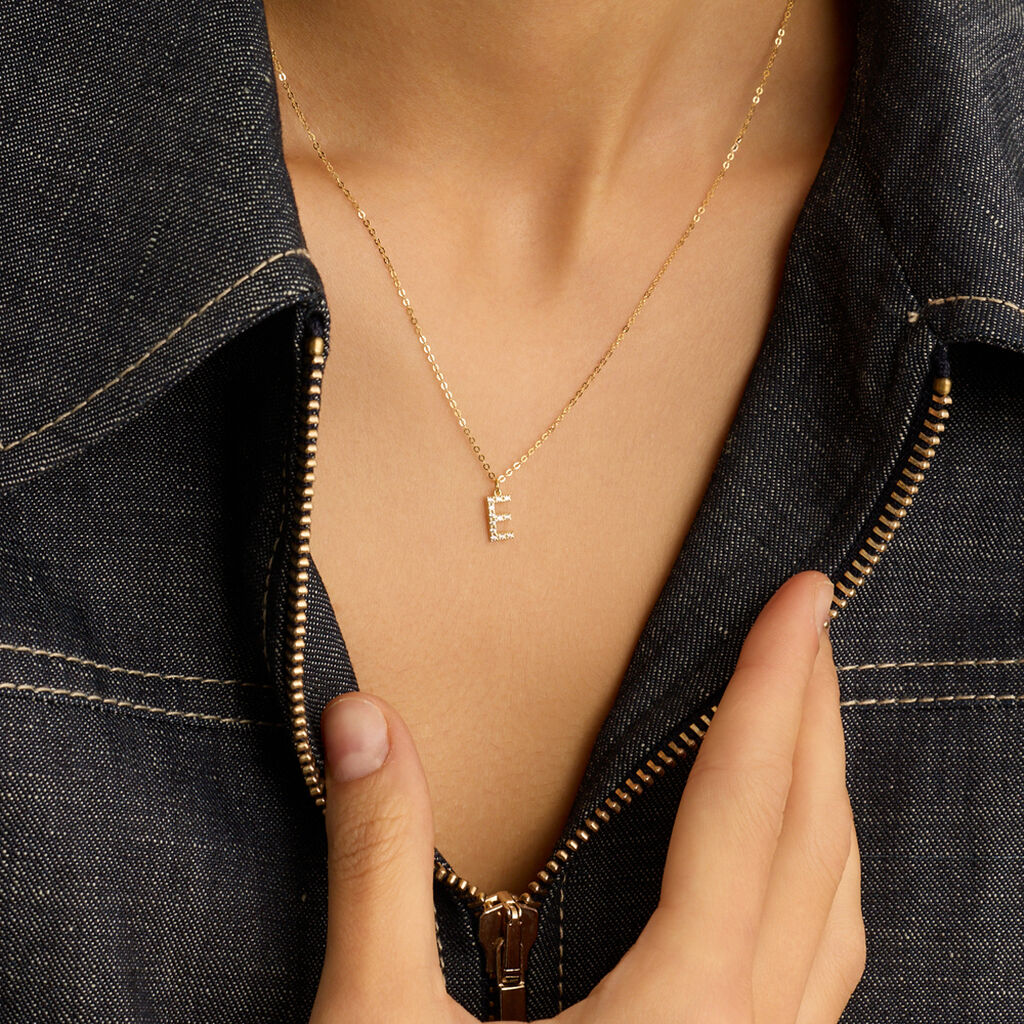 Collana Claire Oro Giallo Cubic Zirconia