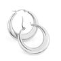 Orecchini A Cerchio Moonlight Acciaio