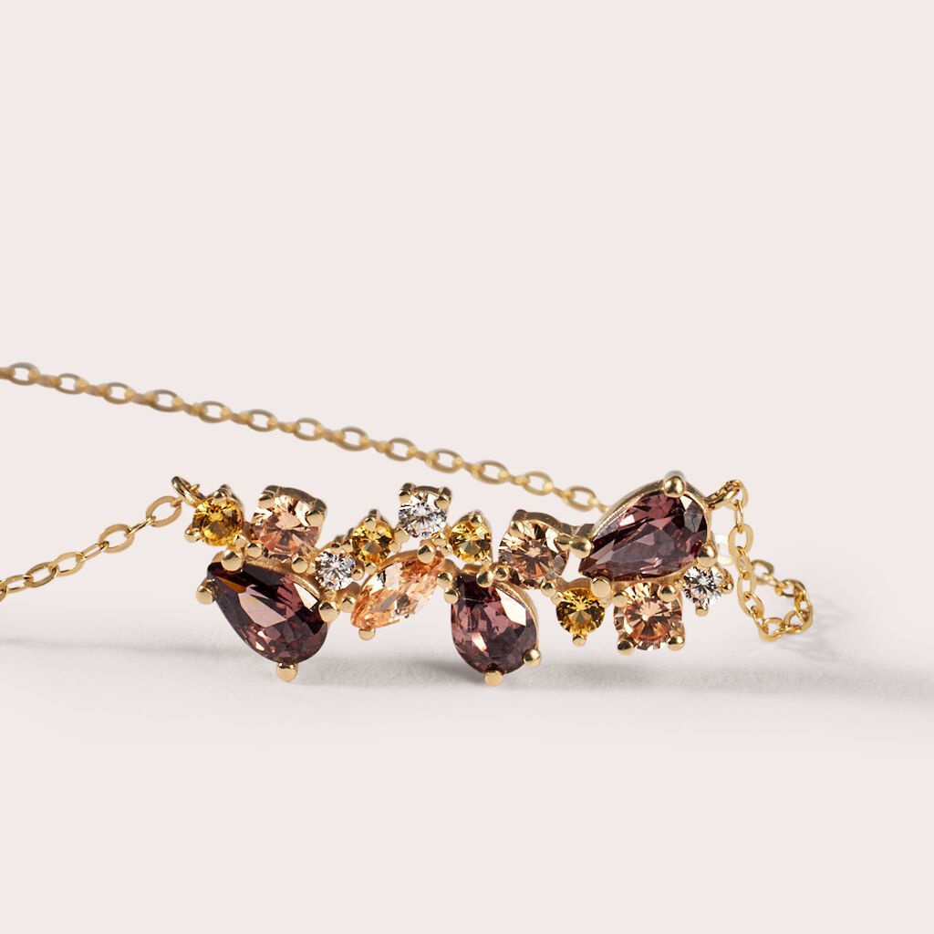 Collana Claire Oro Giallo Cubic Zirconia - Collane Donna | Stroili