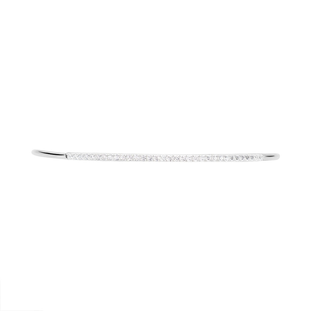 Bangle Silver Elegance Argento Rodiato Cubic Zirconia