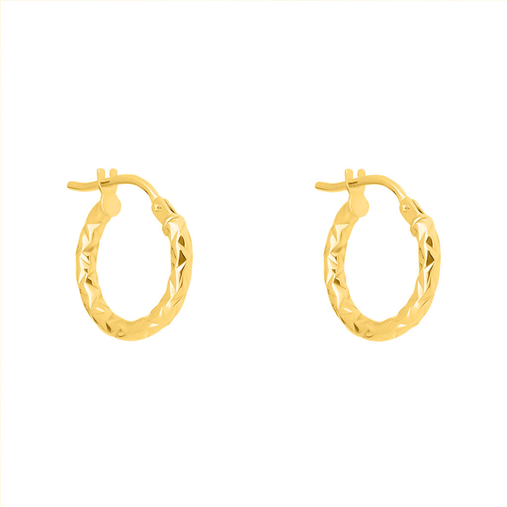 Orecchini A Cerchio Toujours Oro Giallo - Orecchini a Cerchio Donna | Stroili