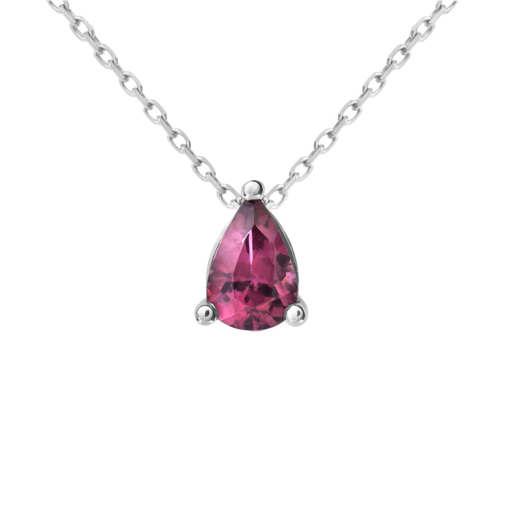 Collana Punto Luce Jasmine Oro Bianco Rodolite - Collane Punto Luce Donna | Stroili