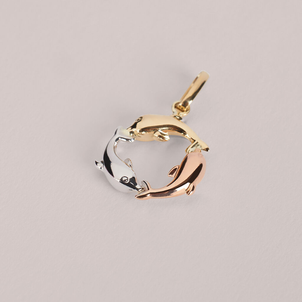 Pendente Poème Oro Tricolore - Ciondoli Donna | Stroili