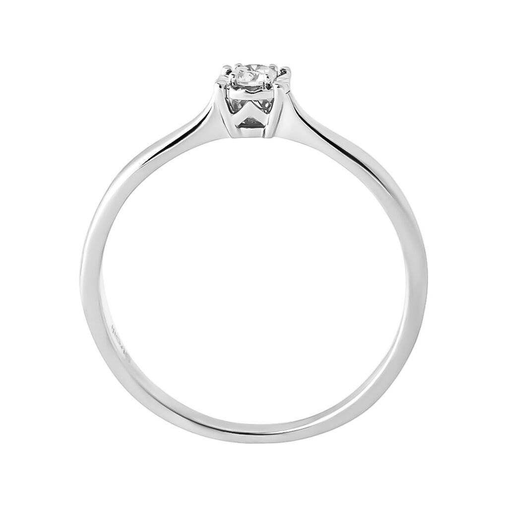 Anello Diamotion Oro Bianco Diamante - Anelli con Pietre Donna | Stroili