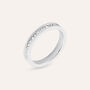 Anello Semi-eternity Lady Sweet Acciaio Cristallo