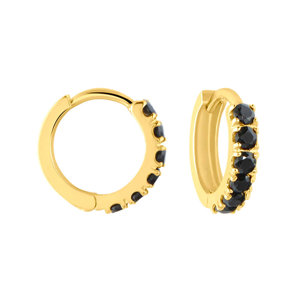 Orecchini A Cerchio Toujours Oro Giallo Cubic Zirconia - Orecchini a Cerchio Donna | Stroili