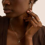 Mono Orecchino A Cerchio Silver Moments Argento Rodiato Cubic Zirconia